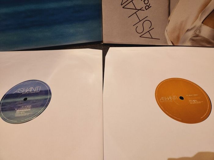 Ashanti Rain on me Rock wit u Promo Vinyl Records