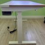 IKEA MITTZON Electric Standing Desk  Oak & White Image 2
