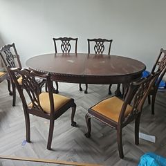 table and chairs