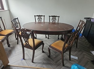 table and chairs