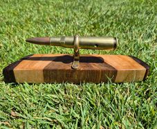 .50 Caliber Inert Military Brass Desk Paperweight