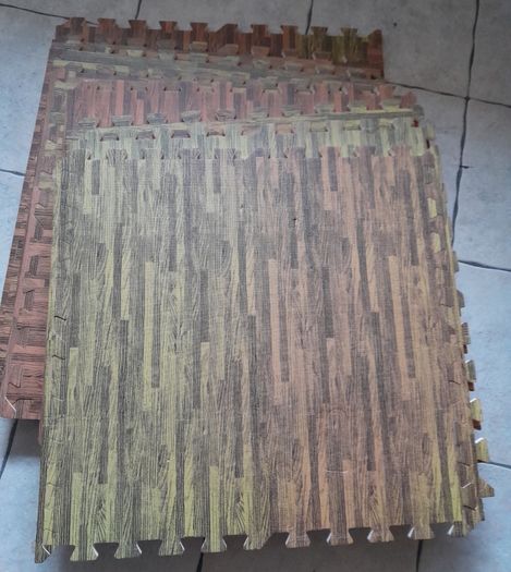 Interlocking Padded Floor Protector Tiles
