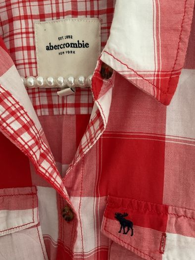Abercrombie xl kids check shirt.  Fit small adult