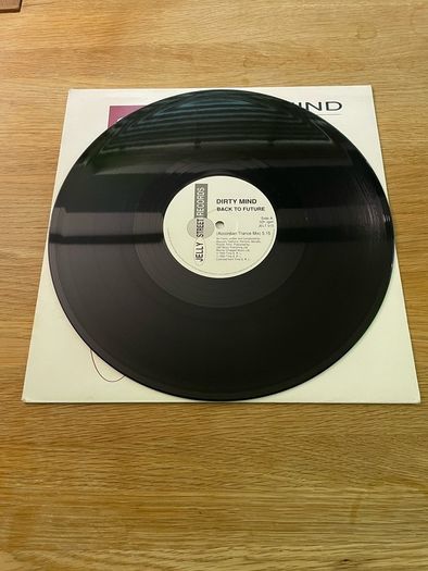 Dirty Mind - Back To Future- 12" Single - 1993 - Jelly Street Records