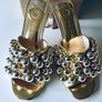 River Island gold Sandals Image 2