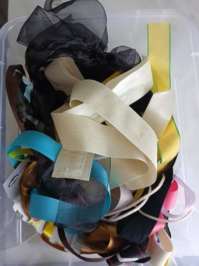 Box of ribbon