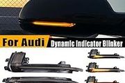 For Audi A3 S3 8P 10- 2012 A4 S4 RS4 B8 8K ( B8.5 ) A5 S5 RS5 2011-2015 Side Wing Mirror Indicator Dynamic Turn Signal LED Light