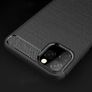 For Apple iPhone 11 Pro Carbon Fibre Design Case TPU Cover - Black Image 3