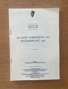 Succession Act 1965