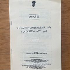 Succession Act 1965