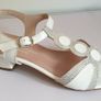 Ana Roman Ladies Pearly White Sandals Mother Of The Bride New With Box UK3 EU36 CAN POST Image 8