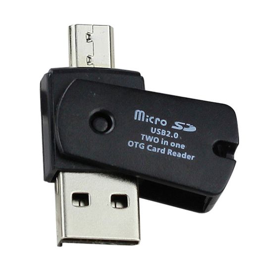 Sd card reader micro usb and usb