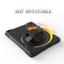 For Samsung Galaxy Tab S6 360 Degree Rotation PC + Silicone Protective Case with Holder & Hand-strap Light Green Image 8