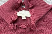 Sezane Arielle jumper rosewood size XS