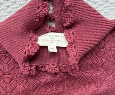 Sezane Arielle jumper rosewood size XS