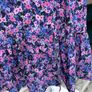 Ladies Long-sleeved Purple & Pink Floral Dress from Vila Size: UK 12 / EU 40 Image 9
