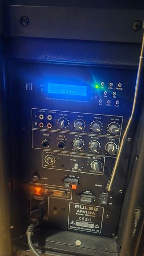 12v 230v portable bluetooth speeaker