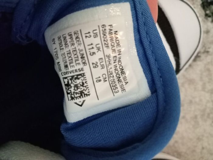 New Converse All Star Junior Kids