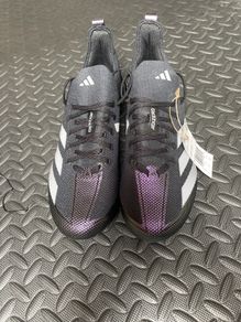 New Adidas Mens Uk 7.5 Adizero Electric Plus Football Cleats Black And White Ie3285