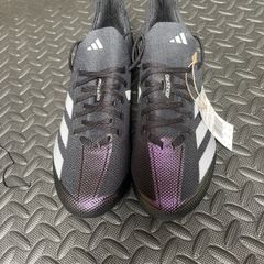 New Adidas Mens Uk 7.5 Adizero Electric Plus Football Cleats Black And White Ie3285