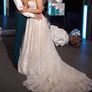 Beautiful Princess Wedding Dress - Lace Corset & Full Sparkling Tulle Skirt Image 2