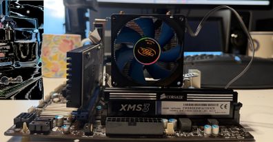 Motherboard - CPU - Ram - Graphic Card Combo