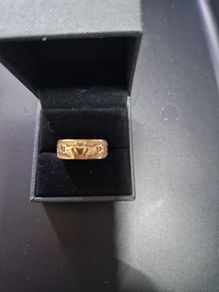 Mens Gold Claddagh Ring