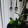 Earrings, Herkimer Dangle Earrings w/ Sterling Silver Hooks Image 3