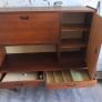 Vintage Scandinavian Teak Bureau Image 4