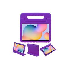 For Samsung Galaxy Tab S6 Lite Case Kids Shockproof Tablet Smart Cover EVA Purple New - FHT25SMTK1