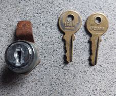 Postbox / Letterbox Replacement Lock & Keys