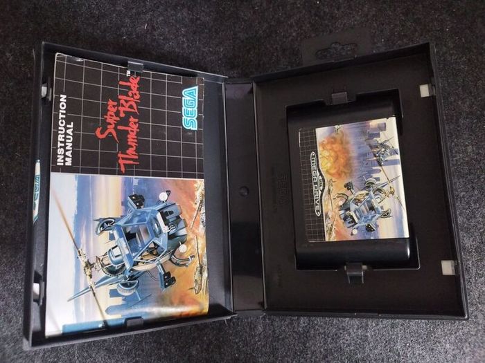 Super Thunder Blade. Sega Megadrive