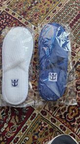 Royal Caribbean Branded Slippers Unopened