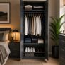 3 Piece Bedroom Set  Grey 349  White /mirror FREE DELIVERY Image 2