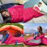 Sleeping Bag Adults 3-4 Season Warm Weather & Winter, Lightweight,Waterproof Indoor & Outdoor Use (MULTIPLE COLOURS) Image 8