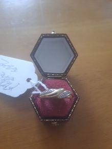 9 Carat Gold Diamond Vintage Ring