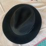 Christys London Black Felt Fedora Hat. Image 2