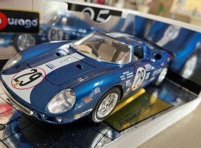 Ferrari 250 LM Sebring 1965 Scale 1/18 Burago