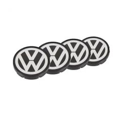 4x 55mm Alloy Wheel Volkswagen Centre caps for New VW Polo T-Cross 6NO 601 171