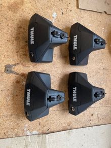 Thule roof rack footpacks & fitting kits - various