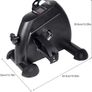 Mini Exercise Bike Pedal Exerciser Resistance Cycle Indoor Gym Black (FREE POSTAGE) Image 3