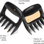 Meat Shredder Claws, Pulled Pork Meat Shredder Shredding Forks BBQ Claws,Not Easy to Corrode,High Temperature Resistance (ABS-Plastic) Image 2