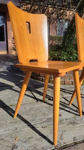 Brutalist mid century chairs