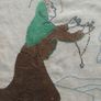 Vintage religious embroidery Image 3