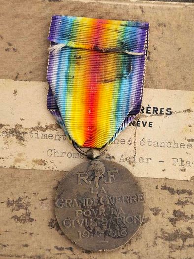 WW1 French Military Medal Award