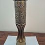Unique WW1 Trench Art Brass Vase (75mm French Field Gun) Image 2