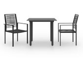 3 Piece Garden Dining Set