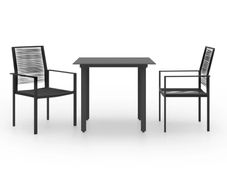 3 Piece Garden Dining Set