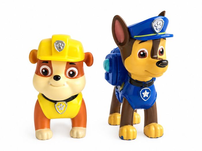 PAW Patrol Action Pack Pup Figure Set - Chase & Rubble
