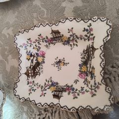 Pair - Aynsley John, Pagoda, Cake Plates